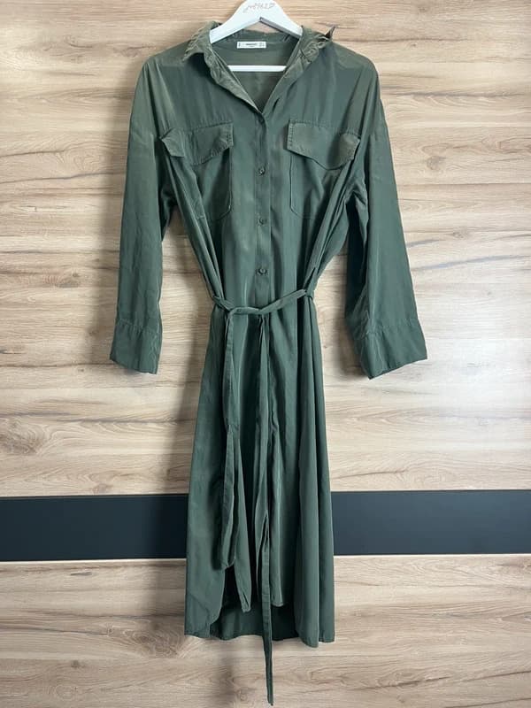 MANGO košilové šaty — fotka 1